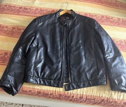 Giacca pelle uomo vintage - giacca,