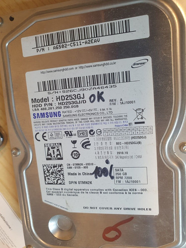Hard disk sata da - 3,5,