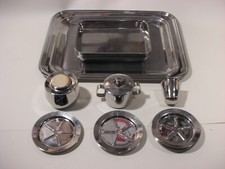 Vassoi vintage e lattiera ALESSI