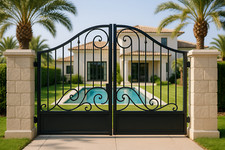 Cancello in Ferro Battuto | Su