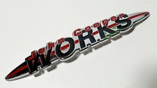Distintivo posteriore MINI R53 JCW John Cooper Works GEN 1 *METALLO* 5114717510