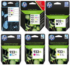 Cartucce di inchiostro originali HP 932 XL HP 933 XL confezione multipla cartuccia stampante Officejet