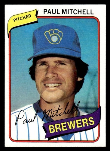 1980 topps baseball - 1980, paul
