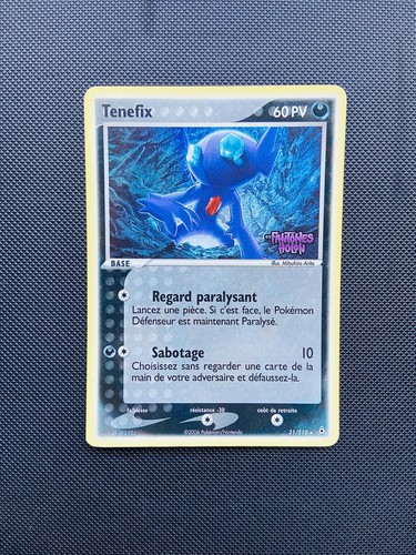 Carte pokémon tenefix - carte,