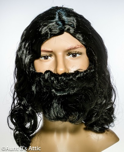 Set parrucca barba biblica - set,