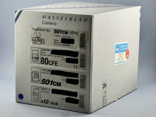 Hasselblad 501 only box - 501, cm