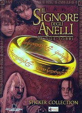 MERLIN TOPPS ITALIA ALBUM DI FIGURINE IL SIGNORE DEGLI ANELLI LE DUE TORRI 2002