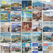 VIEW MASTER ANNI 60 -  CITTÀ', LOCALITÀ' TURISTICHE, ARTE, SERIE TV, CARTONI.