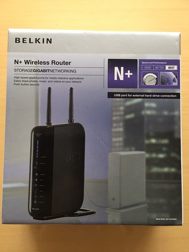 Router wireless belkin - wireless, n+