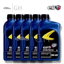 ELF - 5 X 1 LT / LITRO OLIO