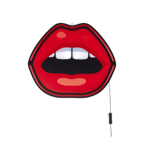 Led neon signs mouth - signs, red