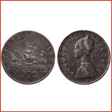 1 MONETA 500 LIRE CARAVELLE