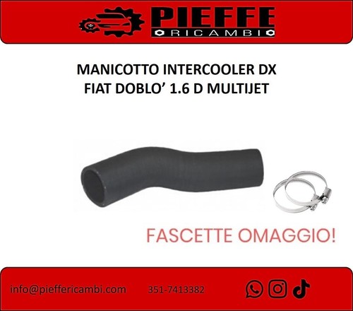 Tubo manicotto intercooler - tubo,