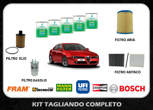 Kit tagliando alfa romeo 159 - tagliando,