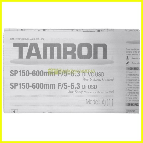Tamron 150 600mm - sp, 150-600mm
