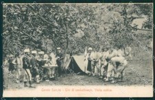 Benevento Cerreto Sannita Militari cartolina QZ3349