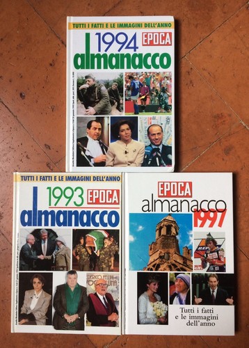Epoca almanacco 1993 1994 - epoca, 1993-1994-1997