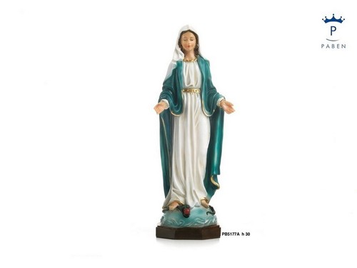 Soggetti sacri paben - sacri, statuetta