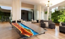 Divano spiaggia fiume resina