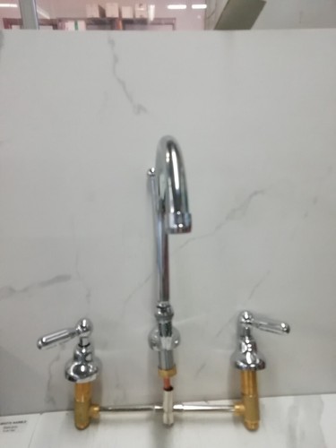 Batteria lavabo acciaio - batteria,