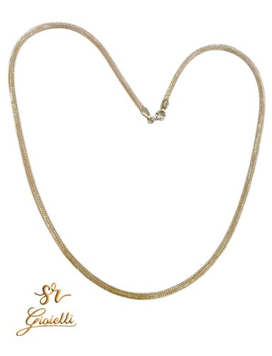 Collana oro giallo 45cm - collana,