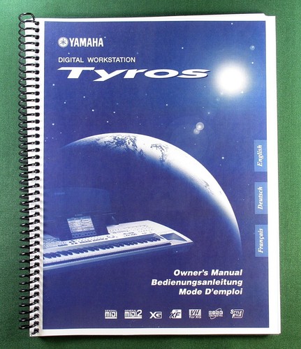 Yamaha tyros instruction - tyros,