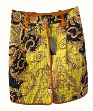 Versace minigonna trapuntata