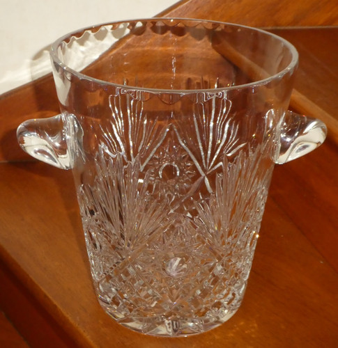 Seau champagne cristal - à, en