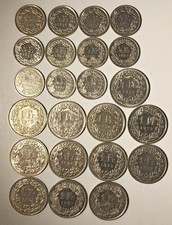 Lotto Di N°23 Monete Svizzere Da 1/2 - 1 Franco Conservazione Fra BB/SPL