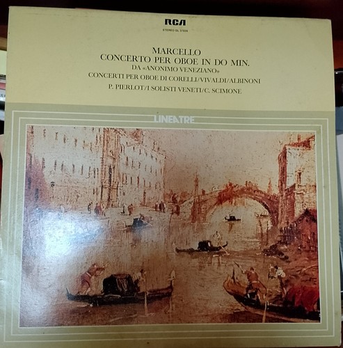 Marcello concerto per oboe - oboe, do