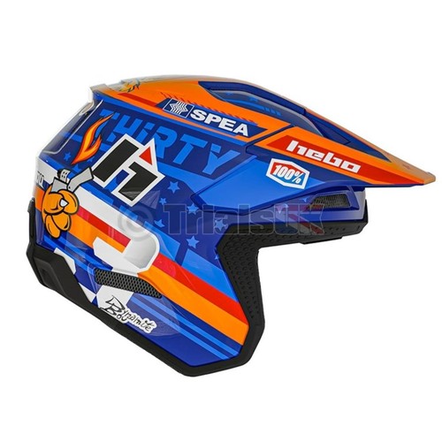 Casco trial hebo - da,