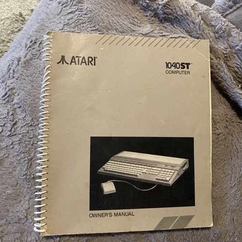 Atari 1040st manuale - manuale, del