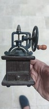 Vecchio antico macinino da caffè vintage In Legno e Ferro coffèè antiquariato