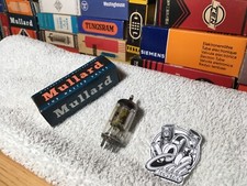 1 x NOS Mullard GtBritain EF86 6267 6cf8 ~ Neumann U67 Manley Vox sintonizzatore/mic