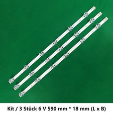 Striscia LED (3) per 32''