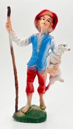 Statuetta presepe pastore - statuetta,