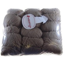 GOMITOLI 100% LANA BEIGE SCURO