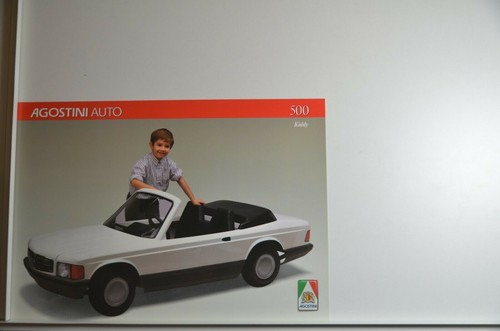 Agostini auto mercedes 500sl - mercedes,