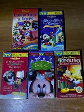 VHS Disney e vari- in ottime condizioni