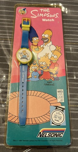 Orologio vintage 1990 nos bart - orologio,