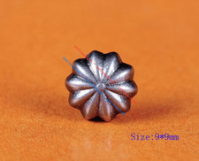 60 pezzi rivetti zucca argento