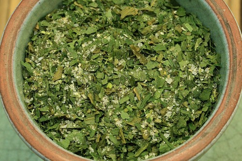 Pesto aglio orsino spezie - di,