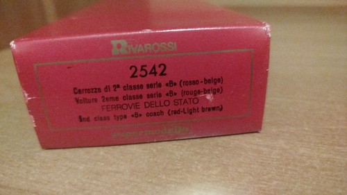 Set carrozze rivarossi fs - carrozze,