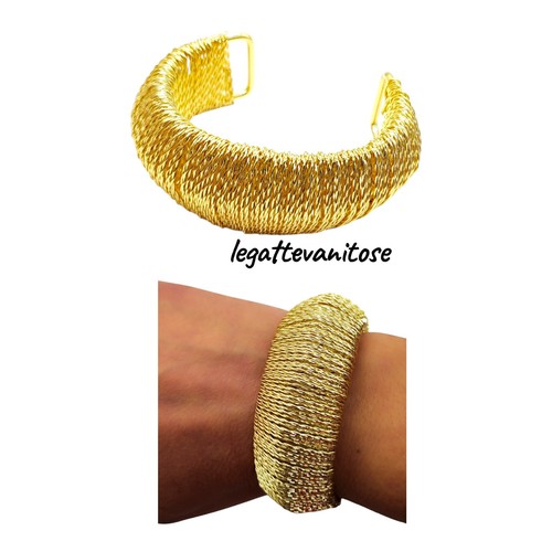Bracciale donna rigido dorato - donna,