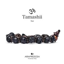 Bracciale Pietra Tibetano Lava
