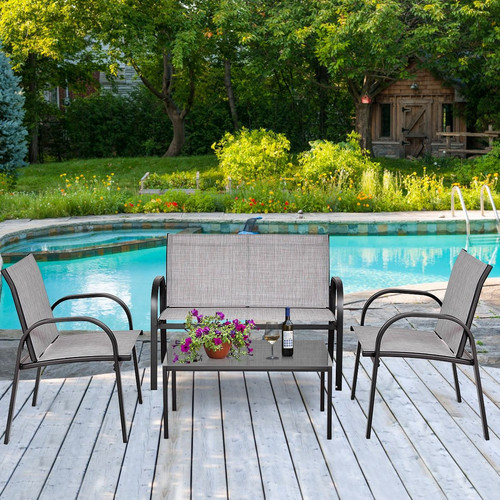 Set mobili giardino con - con, 4