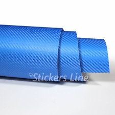 Pellicola adesiva carbonio BLU