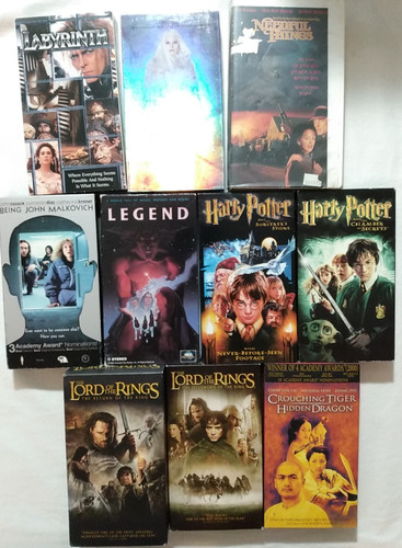 Vhs fantasy labyrinth snow - vhs,
