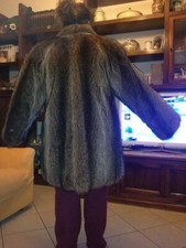 PELLICCIA DI VERA MARMOTTA A GIACCONE DONNA taglia L Usata poco