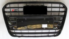DFC7S6-N GRIGLIA CALANDRA FRONTALE TIPO S6 AUDI A6 C7 4G 2010-2015 NERO TuningSh